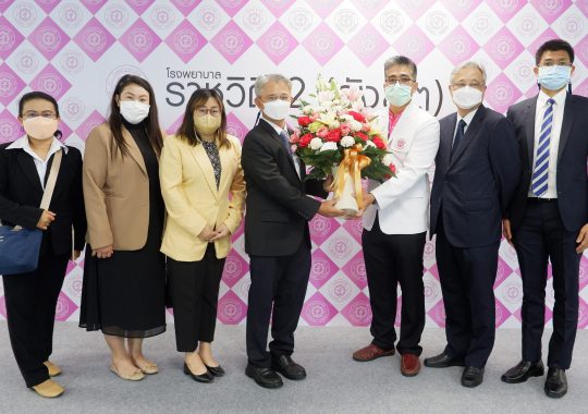 The executives of Crown Seal Public Company Limited participated in the grand opening ceremony of Rajavithi Hospital 2 (Rangsit)