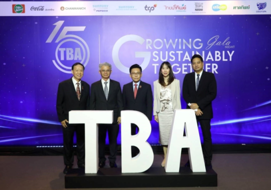 The Executives of Crown Seal Public Company Limited participated in 15th Year TBA Gala Dinner : Growing Sustainably Together