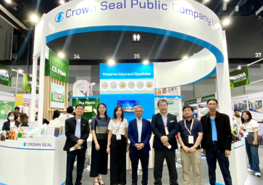 Crown Seal Public Company Limited participated in the PROPAK ASIA 2023 exhibition at BITEC Bangna on 14-17 June 2023